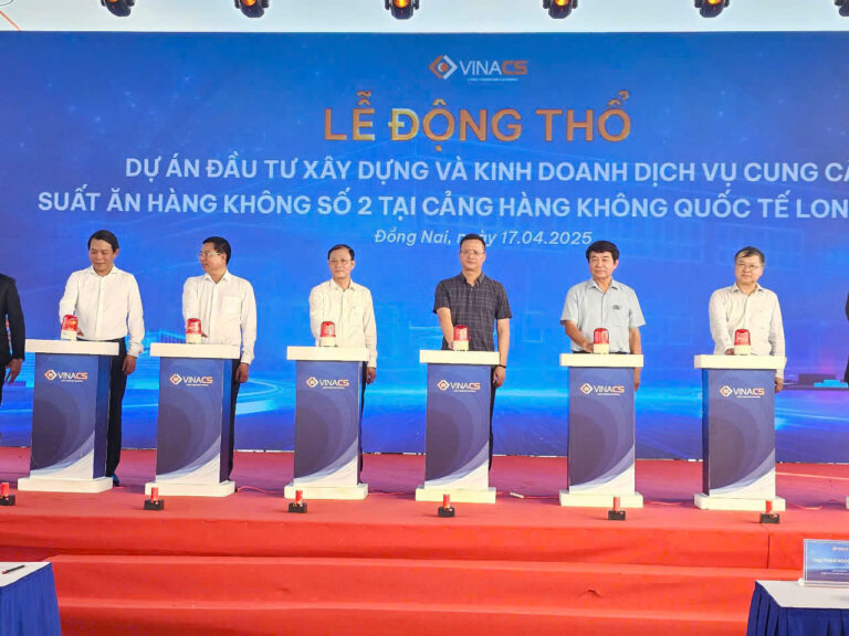 Cảng hàng không quốc tế Long Thành khởi động hạng mục đầu tiên – Dự án cung cấp suất ăn hàng không số 2 chính thức động thổ!​